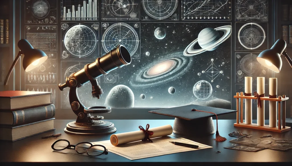 O que representa o diploma de Astronomia